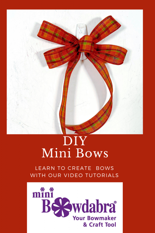 DIY mini bow