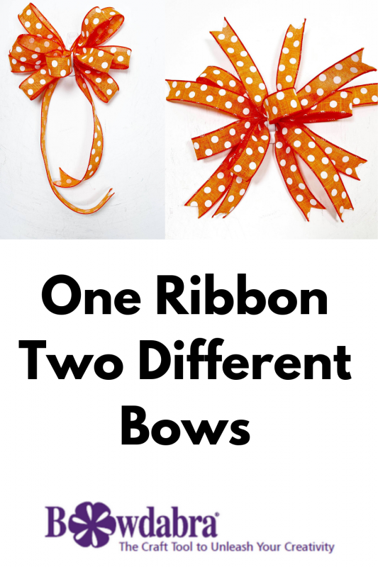 How To Make Fall Bows For a Wreath in about 5-Minutes