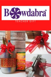 How to decorate a teacher’s gift quickly and easily with Bowdabra