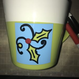 Color Mug with Marker