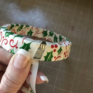 Stop Wrapping When 2 Inches of Ribbon Remain