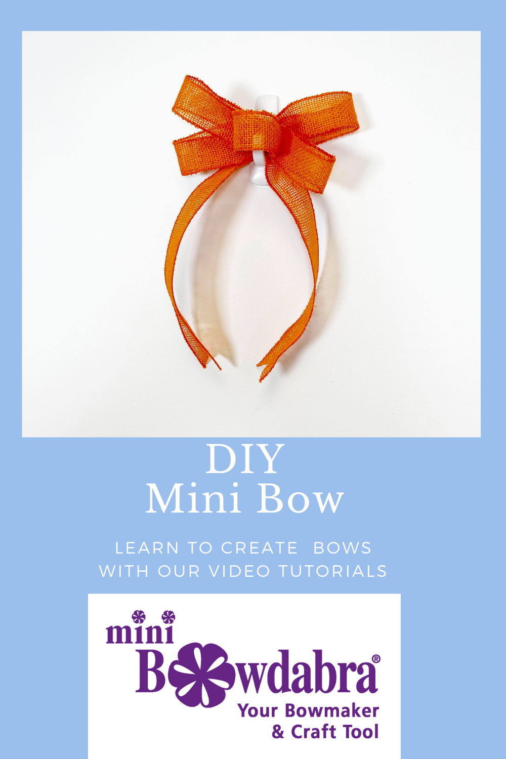 Mini ribbon bow