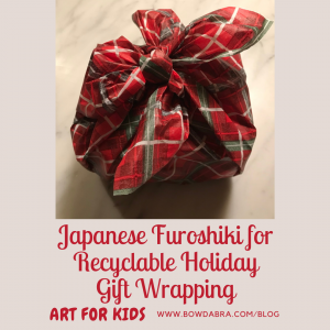 Furoshiki for Recyclable Holiday Gift Wrapping (Instagram)