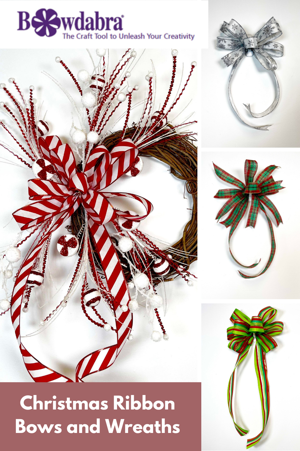 Christmas Bows and Wreath