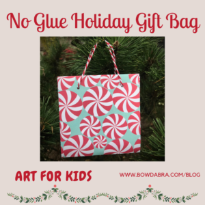 No Glue Holiday Gift Bag (Instagram)