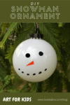 How to Make the Perfect Holiday Snowman Ornament Under $5