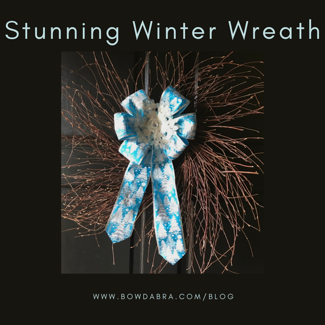Stunning Winter Wreath (Instagram)