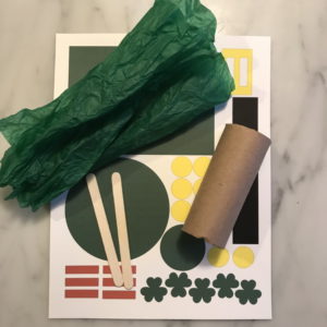 Supplies for Leprechaun Lure