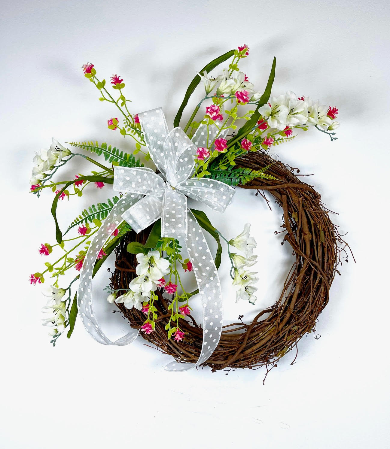 Traditional Spring Wreath Bow