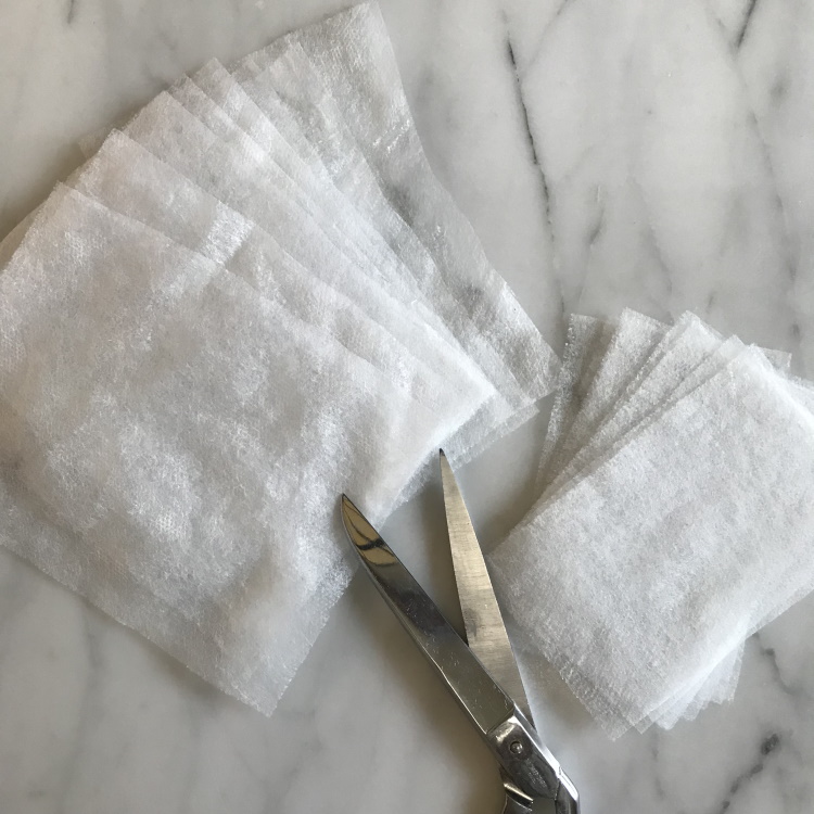 Cut Dryer Sheets to Size