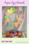 How to Make the Easiest and Most Perfect Paper Easter Egg Wreath
