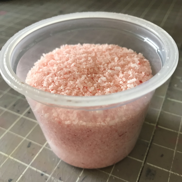 Add Bath Salts to Container
