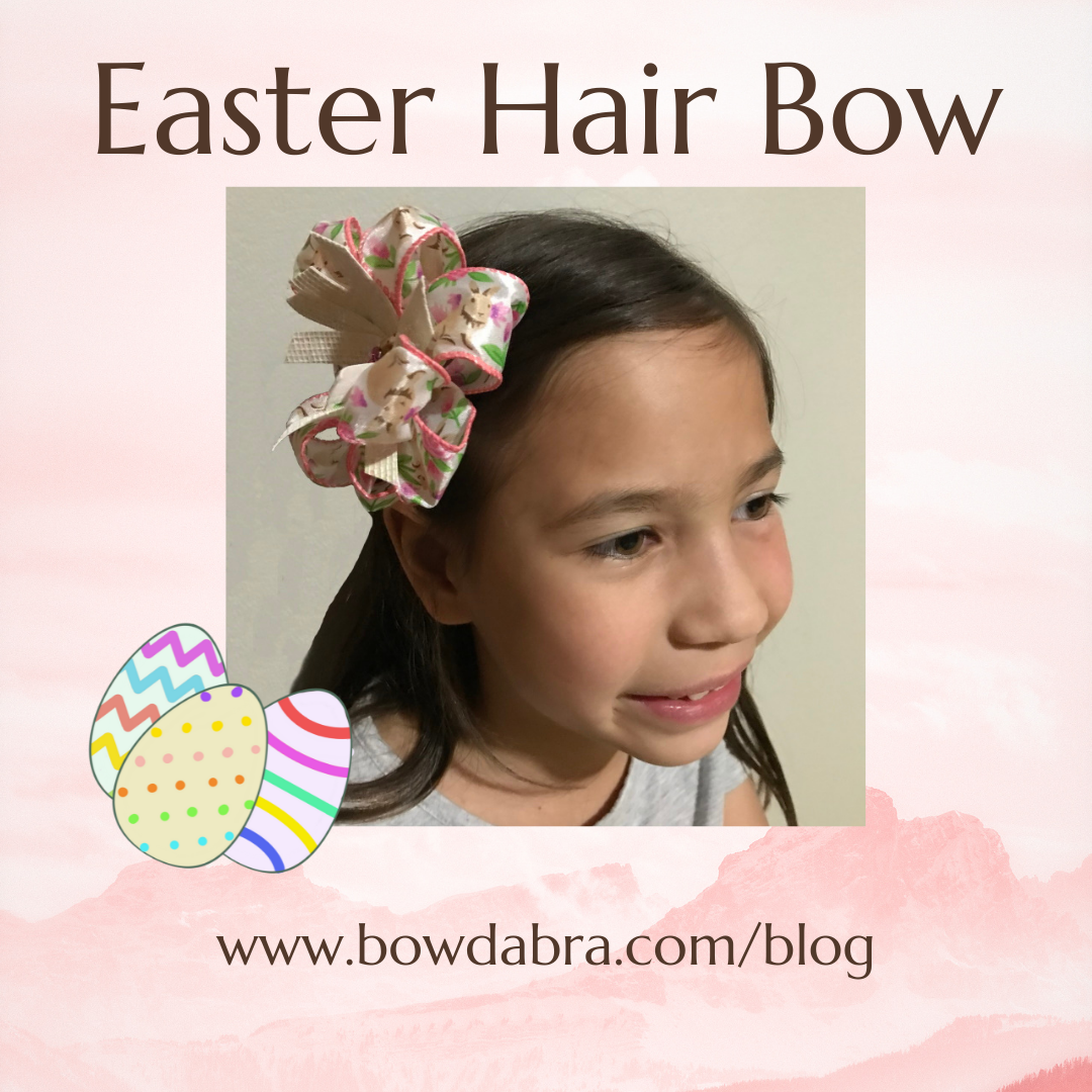 Easter Hair Bow (Instagram)