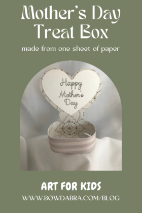 How to Make the Perfect Mother’s Day Treat Box from One Sheet of Paper