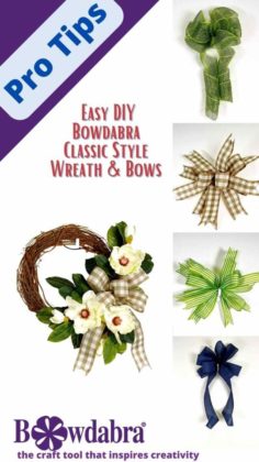 diy Wreath & Bows