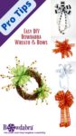 How to make DIY Classic Style Wreath & Bows – Bowdabra Tutorial