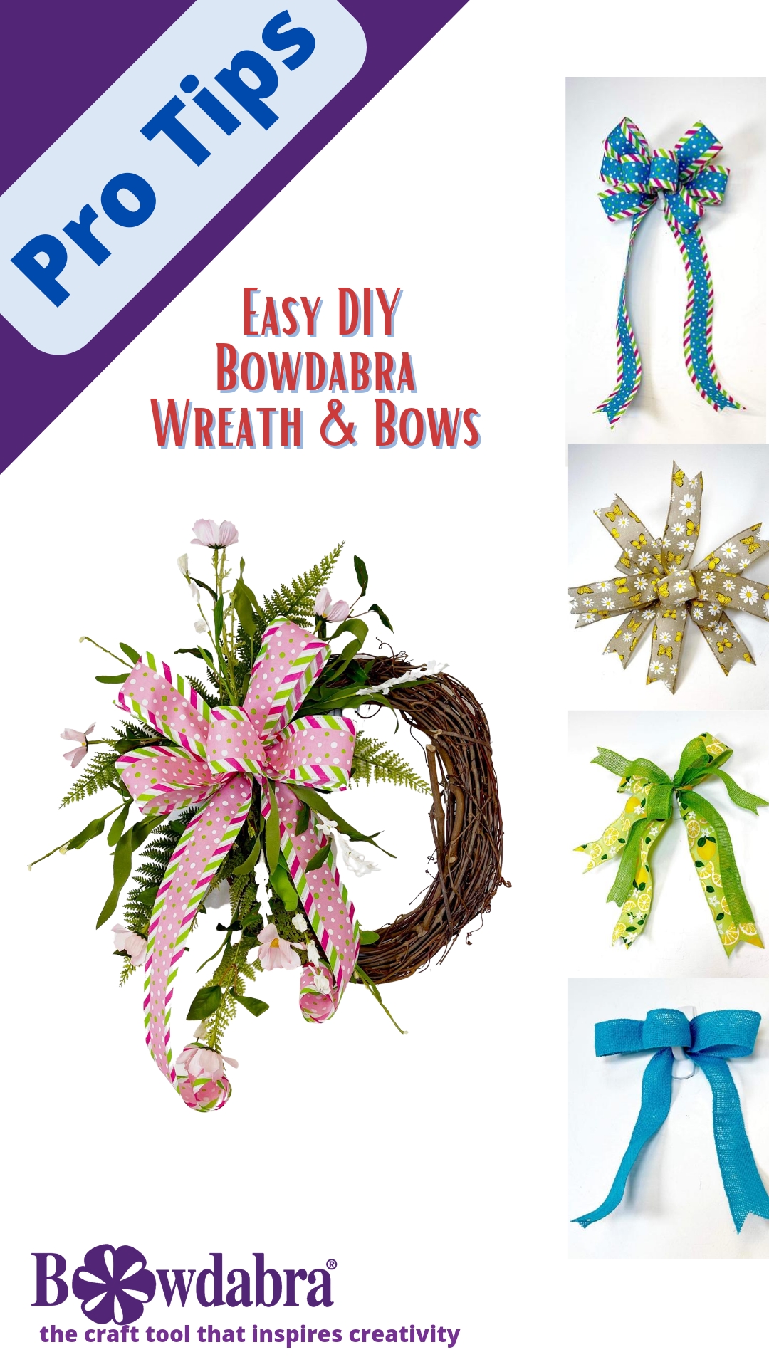 DIY bows and wreaths tutorial