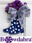 How to create a perfect spring rain boots door hanger with Bowdabra