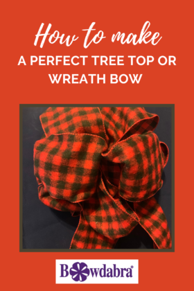 tree top or wreath bow