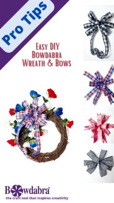 patriotic wreath bow video
