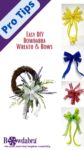 How to make DIY Summer Wreath and Bows – Bowdabra Tips