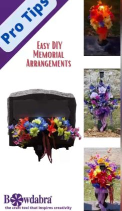 Memorial Day floral arrangements