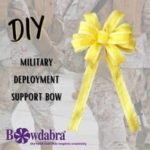 How to make a large military deployment support bow with Bowdabra
