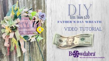 Father's Day wreath for under $20