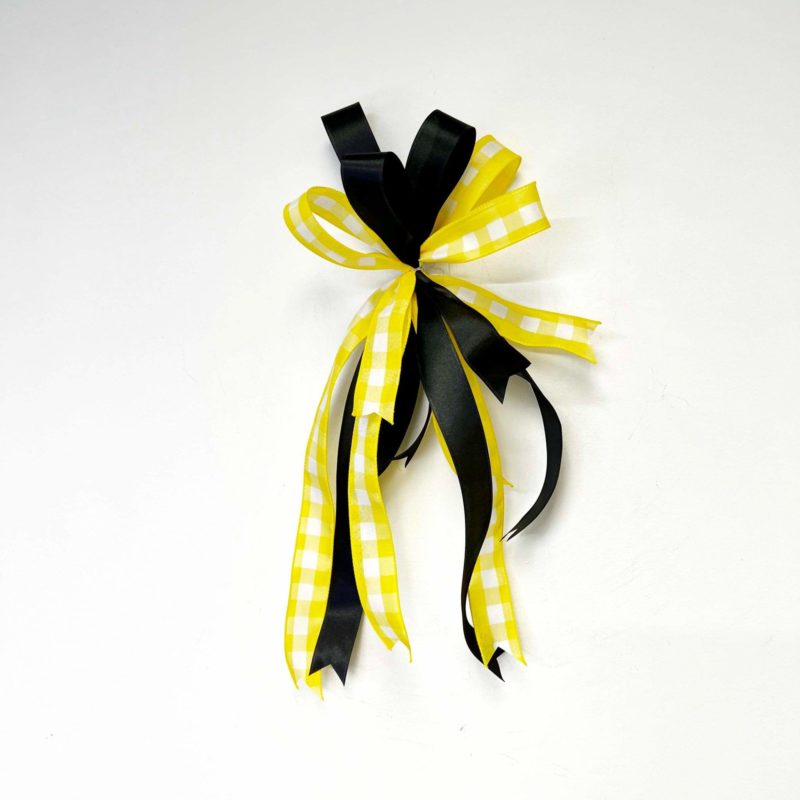 Double Ribbon Bow for summer