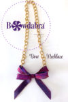 How to make the most adorable Bowdabra bow necklace