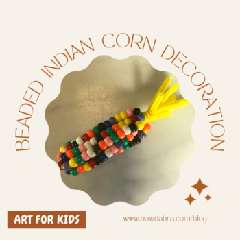 Beaded Indian Corn Decoration (Instagram)