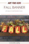 How to Make the Perfect Fall Banner Accented with Special Bows