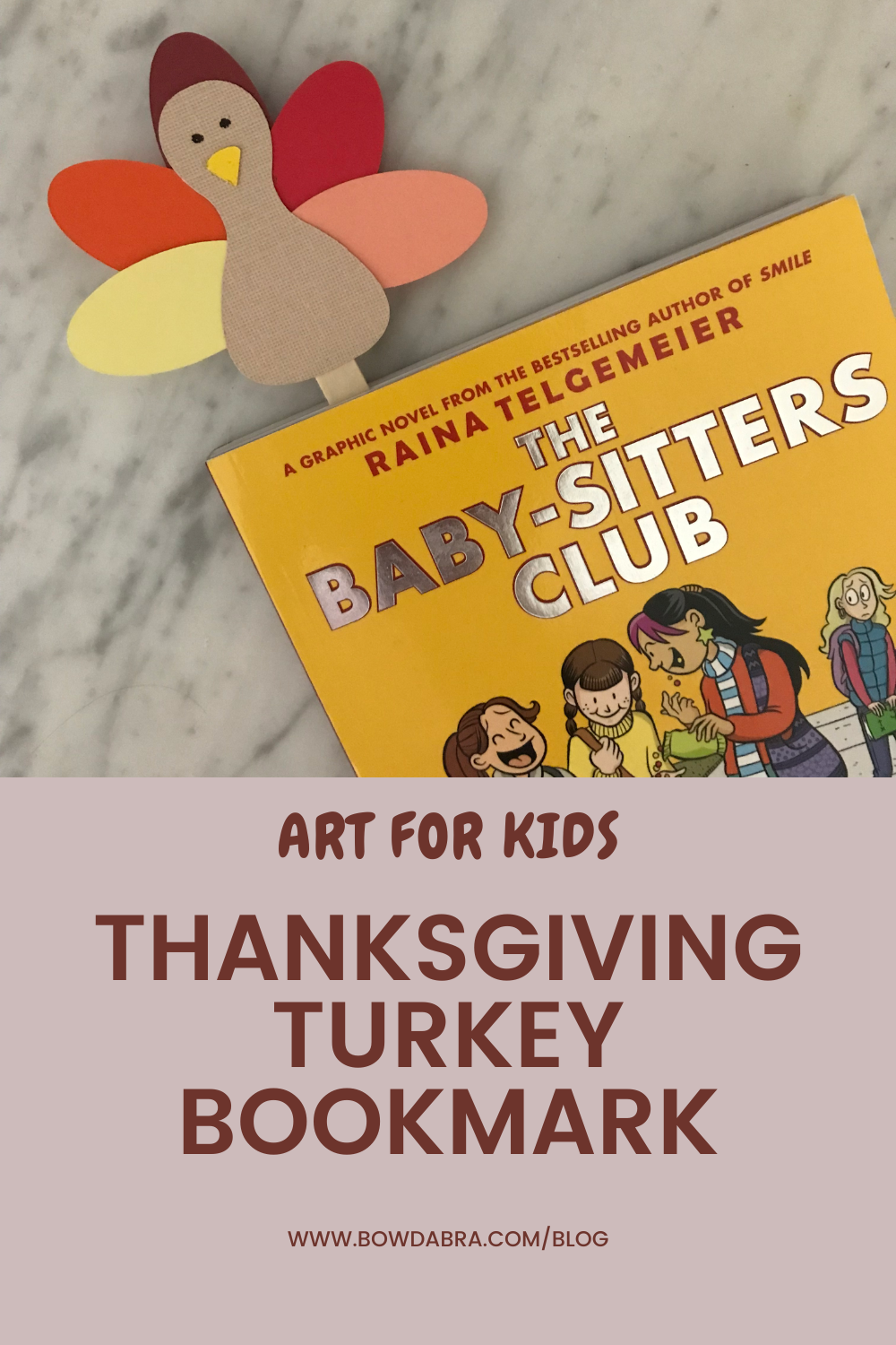 Thanksgiving Turkey Bookmark