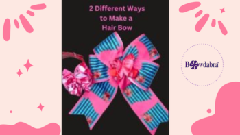 2 hair bows