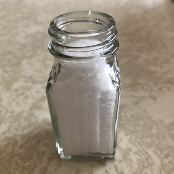 Fill Shaker with Salt