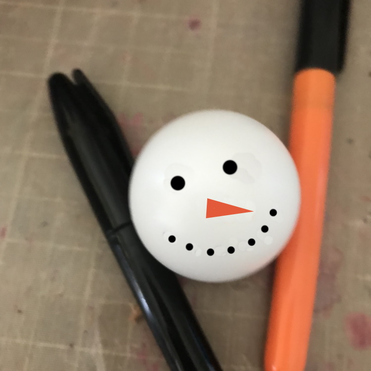 Draw Face on Ball