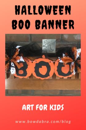 Hallowen BOO Banner