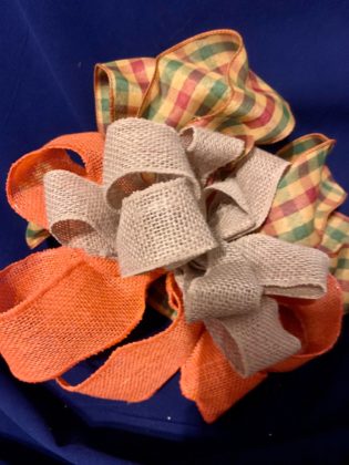 DIY Fall Bow