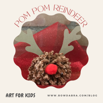 Pom Pom Christmas Reindeer (Instagram)