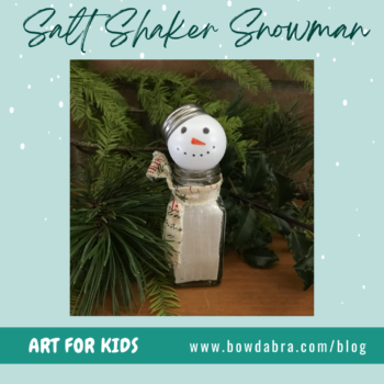 Salt Shaker Snowman (Instagram)