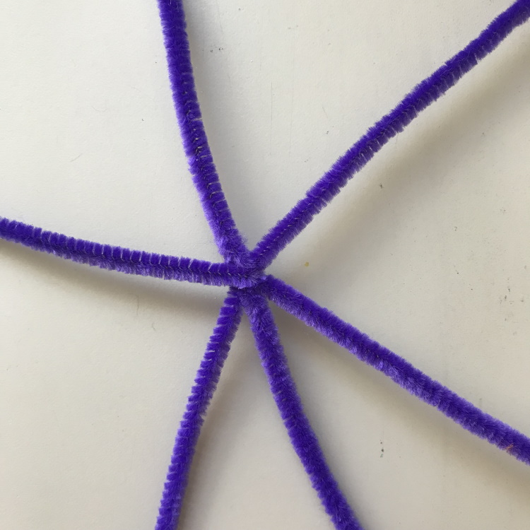 Twist Pipe Cleaners in Center