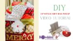 Here are two easy ways to embellish gift bag wrapping
