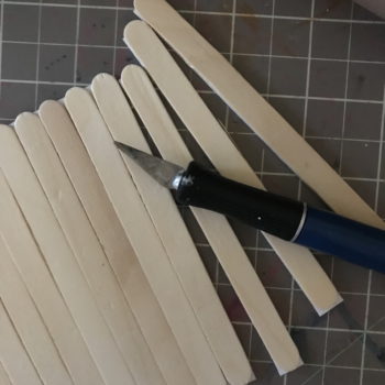 Cut Craft Sticks Apart