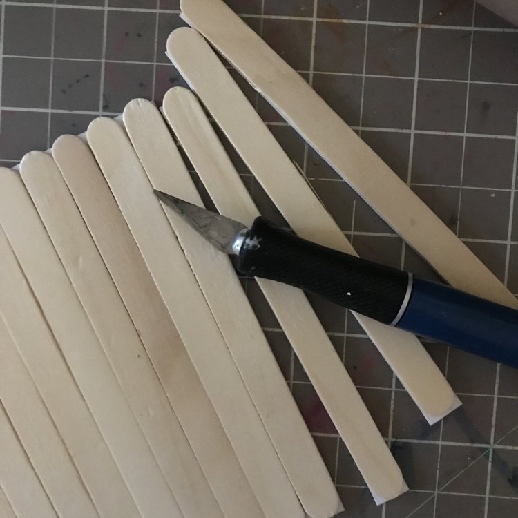 Cut Craft Sticks Apart Bowdabra