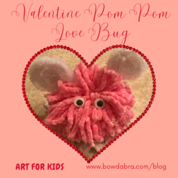 Valentine Pom Pom Love Bug (Instagram)