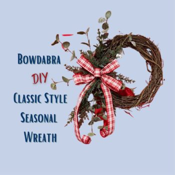 Easy 5 DIY Christmas Bows and Wreaths – Bowdabra Tutorial
