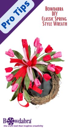 DIY Spring Wreath Bow Ideas