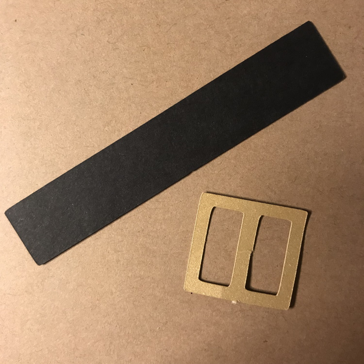 Cut Hat Band and Buckle from Templates