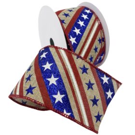 2-1/2″ FLAG SALUTE 10YD Red/White/Blue