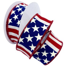 1-1/2″ WAVE THE FLAG 10YD Red/White/Blue